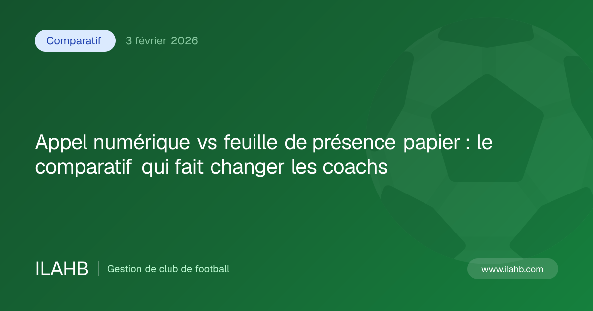 Illustration de l’article Appel numérique vs feuille de présence papier : le comparatif qui fait changer les coachs