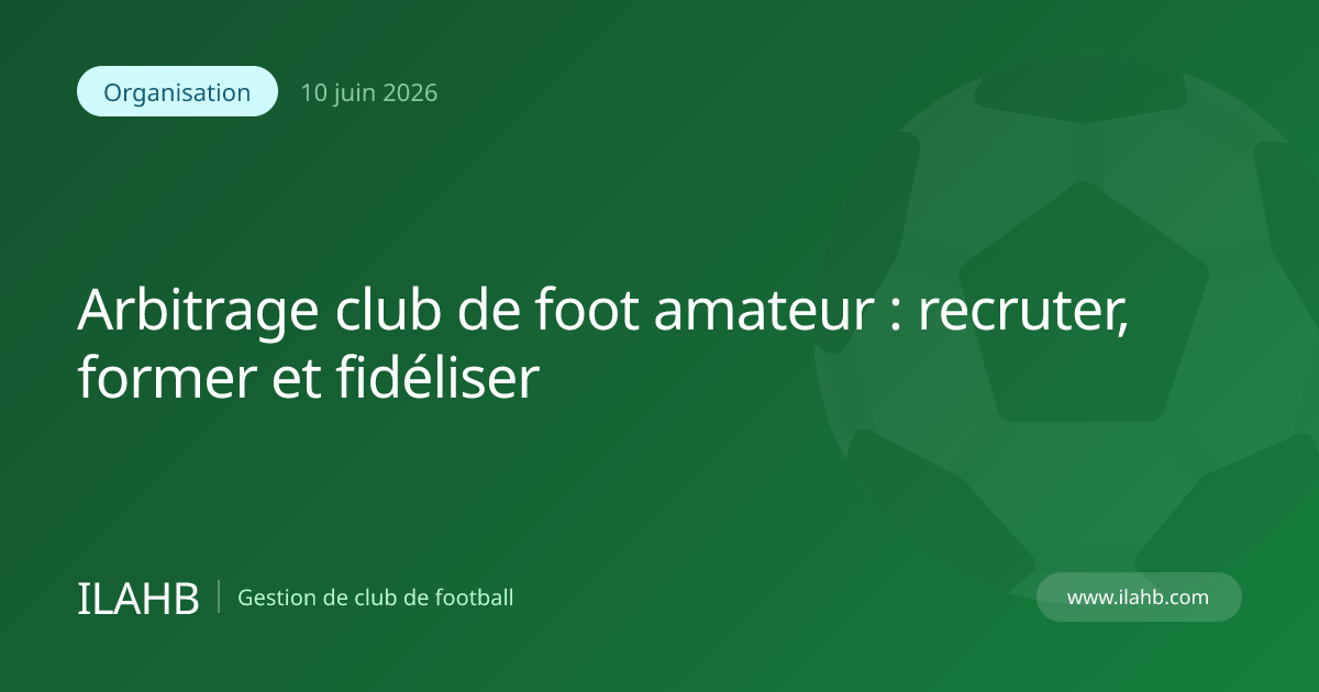 Jeune arbitre et éducateur préparant une saison d'arbitrage en club de football amateur